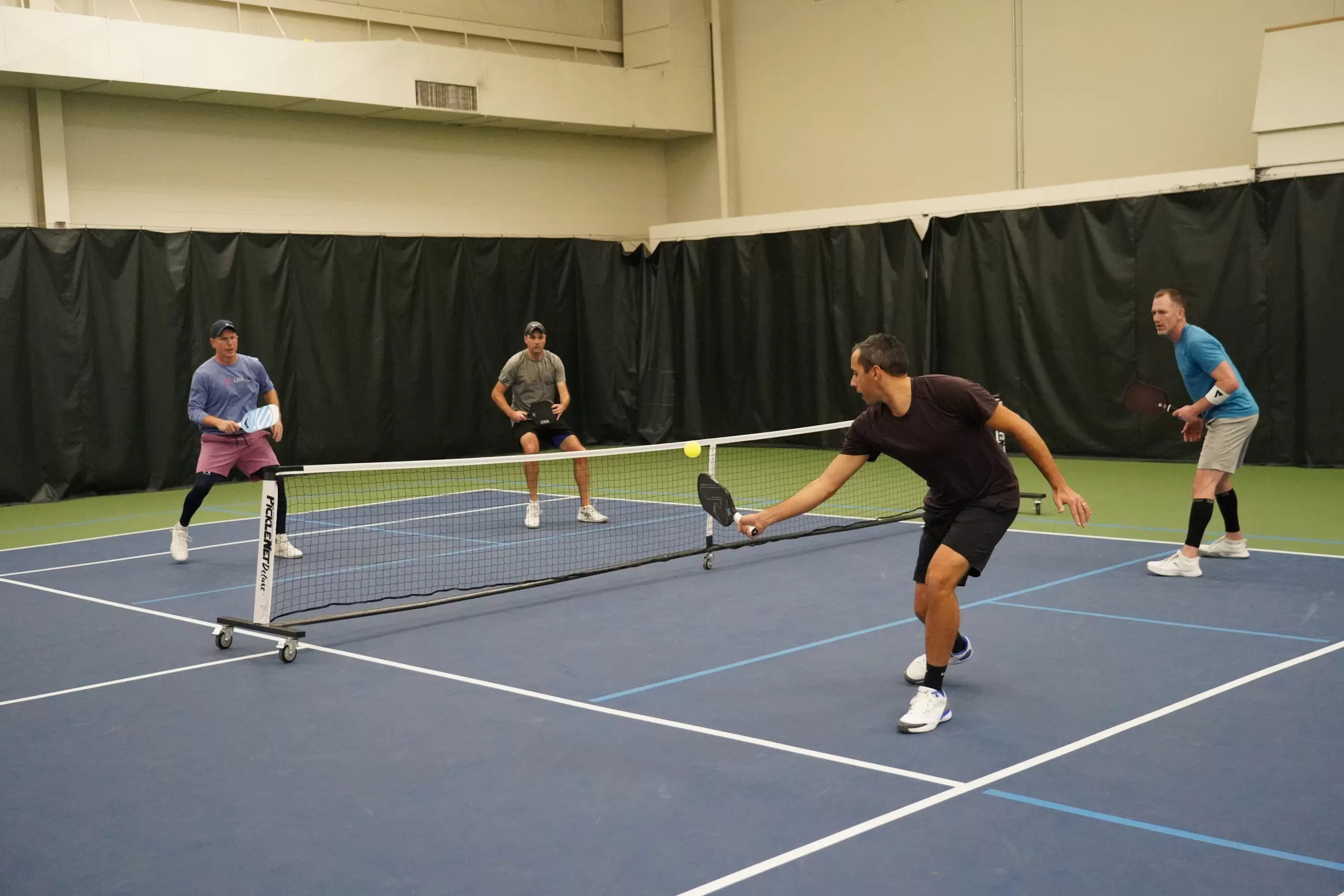 backyard pickleball court